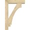Ekena Millwork Imperial Block Rough Sawn Bracket w/ Offset Brace, Douglas Fir, 6"W x 24"D x 36"H BKT0604X24X36IMP05RDF - alternate 4